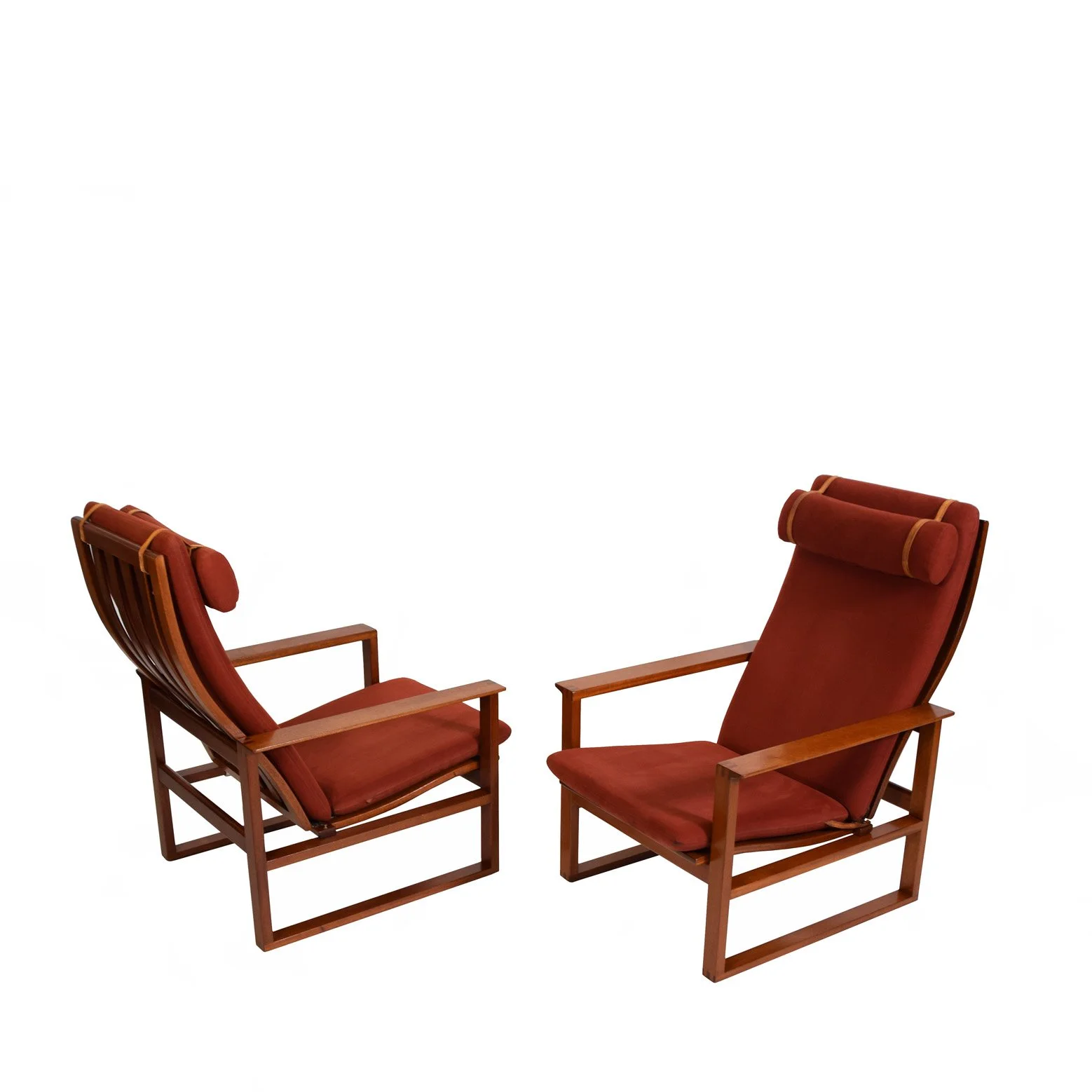 Børge Mogensen, Model 2254 Lounge Chairs, 1956 — Collage